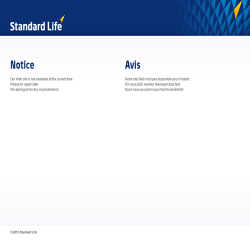 CO D'ASSURANCE STANDARD LIFE