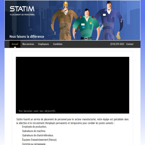 STATIM PLACEMENT DE PERSONNEL