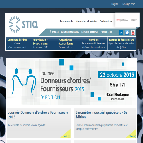 SOUS-TRAITANCE INDUSTRIELLE QC