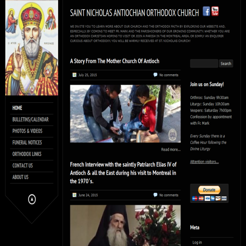ST NICHOLAS ANTIOCHIAN ORTHDX