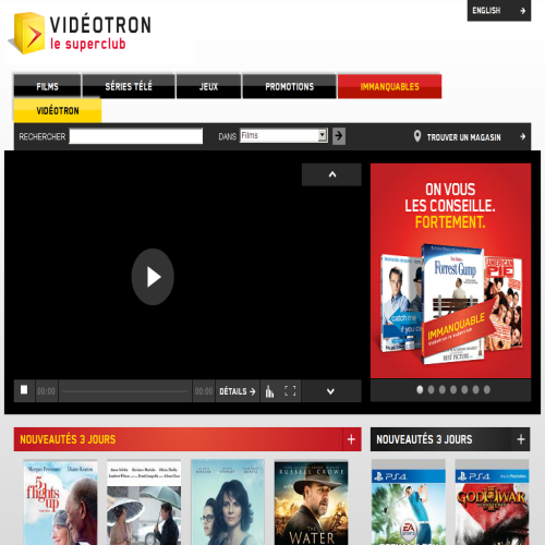 SUPERCLUB VIDEOTRON LTEE SUPERCLUB VIDEOTRON LTEE