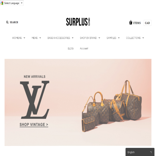 SURPLUS SURPLUS