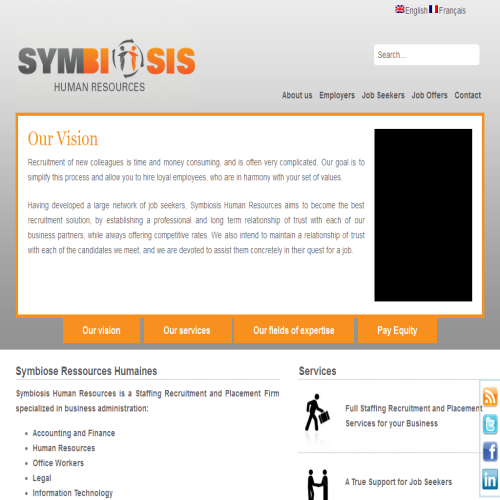 SYMBIOSE RESSOURCES HUMAINES