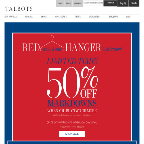 TALBOTS CANADA INC