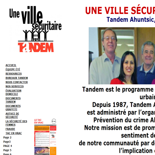 TANDEM MONTREAL AHUNSTIC