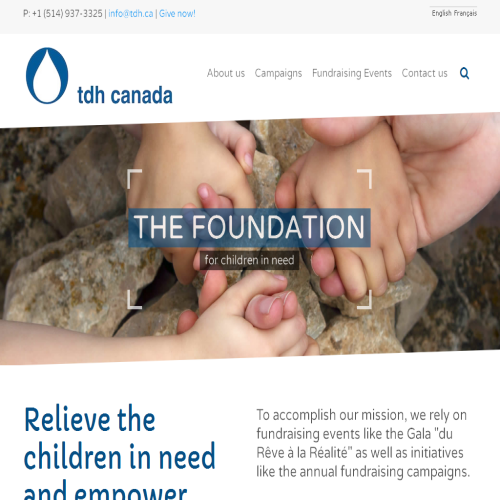 TDH TERRE DES HOMMES CANADA