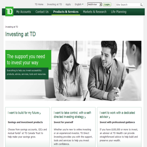 TD EVERGREEN INVESTMENT SVC