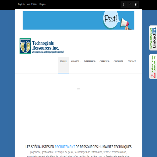 TECHNOGENIE RESSOURCES