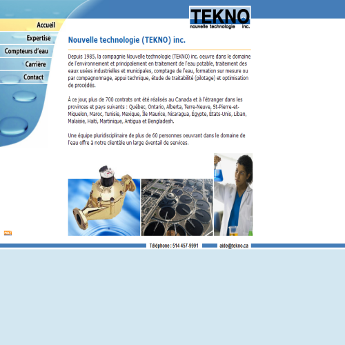 NOUVELLE TECHNOLOGIE INC