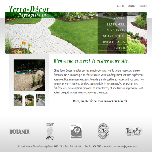 TERRA-DECOR PAYSAGISTE INC