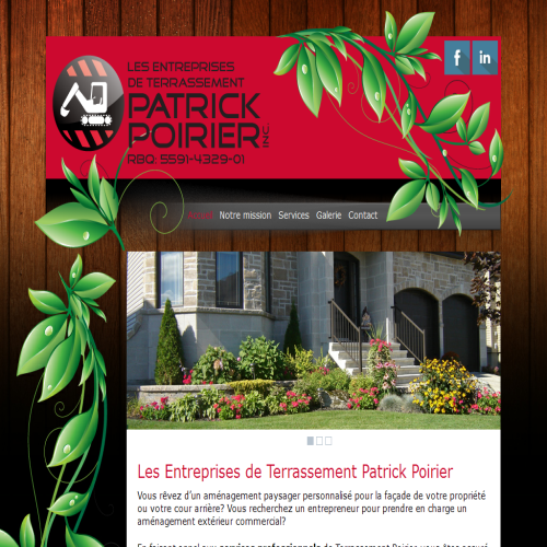 LES ENTREPRISES DE TERRASSEMENT POIRIER PATRICK INC