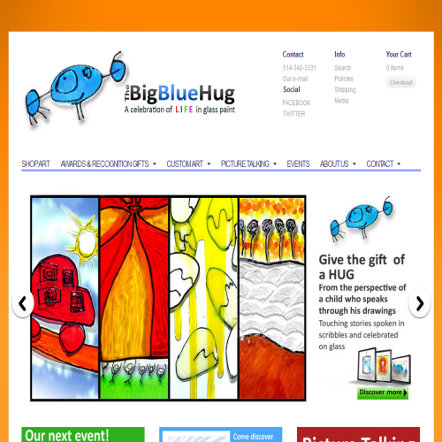BIG BLUE HUG