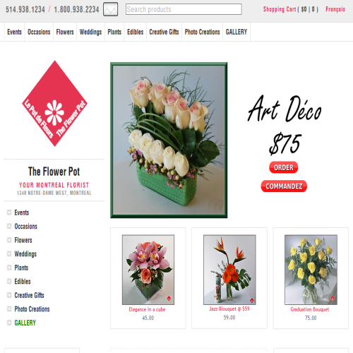POT DE FLEURS