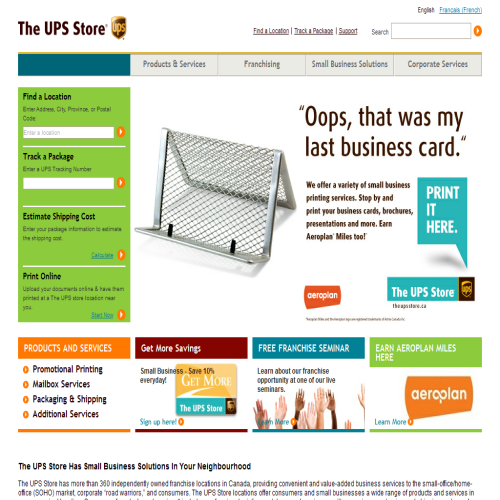 UPS STORE THE