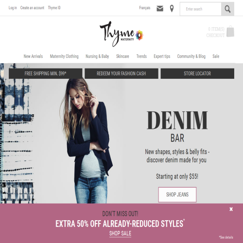 THYME MATERNITY THYME MATERNITY