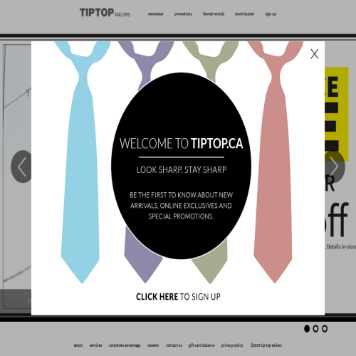TIP TOP TAILORS