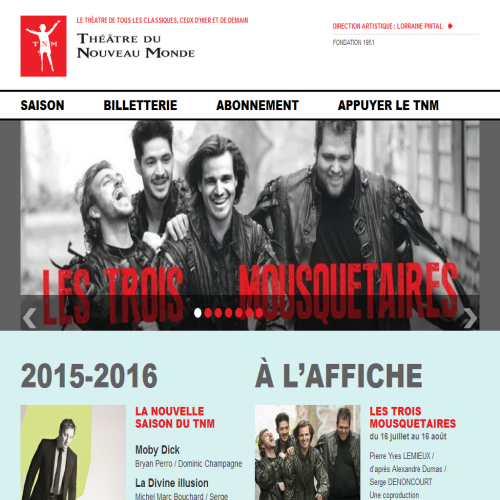 THEATRE DU NOUVEAU MONDE