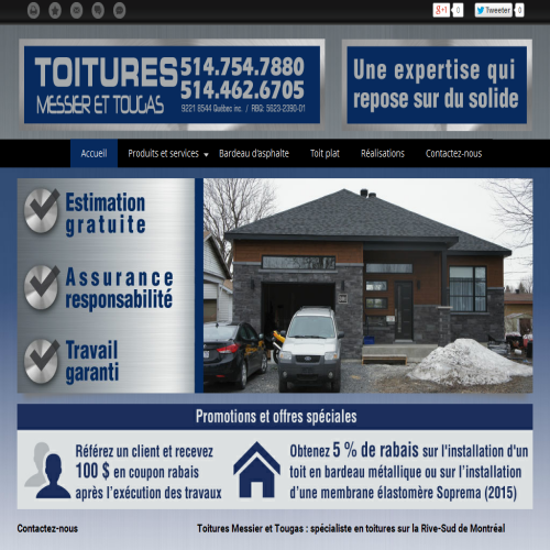 TOITURES MESSIER ET TOUGAS