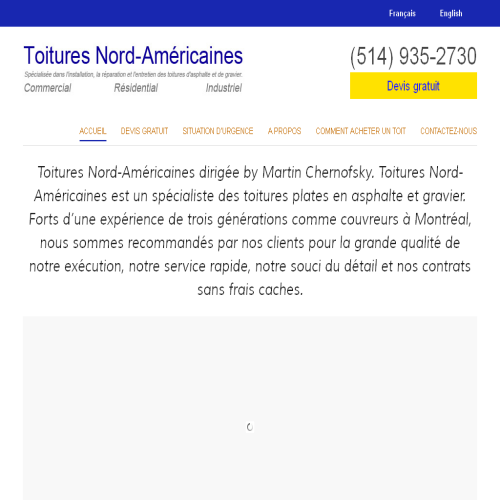 TOITURES NORD AMERICAINES