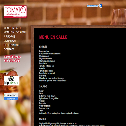 TOMATO LA BOîTE à PIZZA