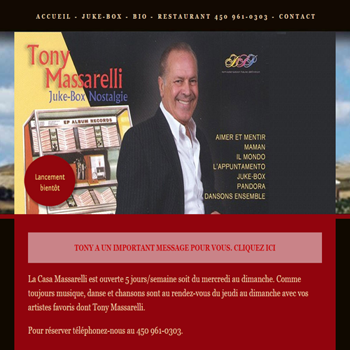 RESTAURANT TONY MASSARELLI