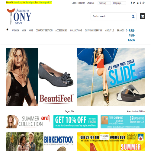 CHAUSSURES TONY INC CHAUSSURES TONY INC