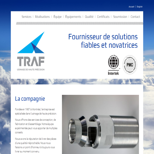 TRAF INDUSTRIAL PRODUCTS INC