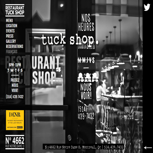 TUCK SHOP RESTAURANT TUCK SHOP RESTAURANT