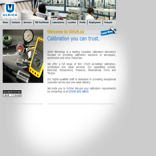 ULRICH METROLOGIE INC