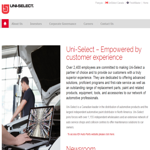 UNI-SELECT COTE DE LIESSE