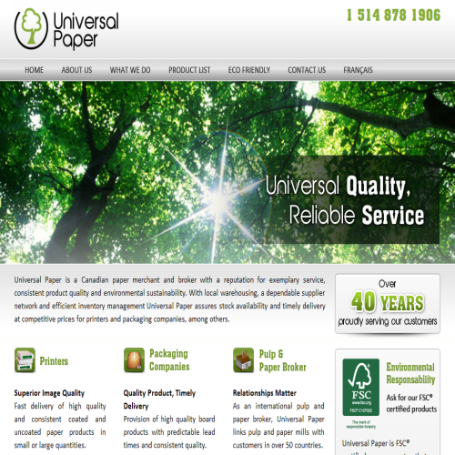 UNIVERSAL PAPER EXPORT CO LTD