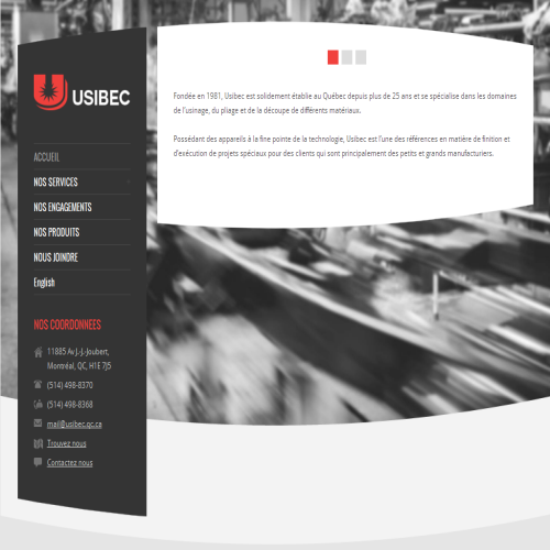 ENTREPRISES USIBEC INC ENTREPRISES USIBEC INC