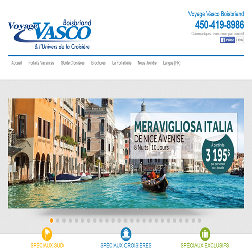 VOYAGE VASCO BOISBRIAND