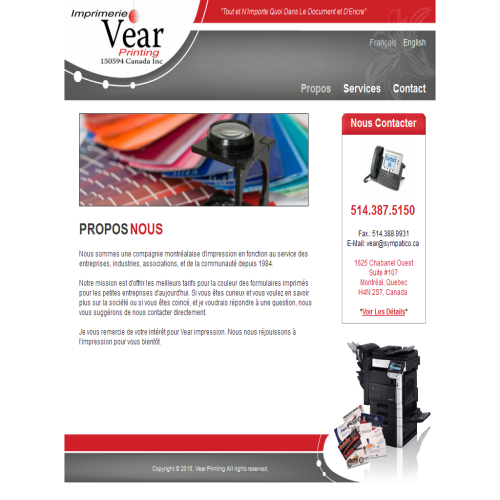 VEAR PRINTING