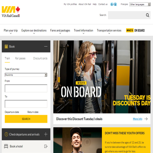 VIA RAIL CANADA INC