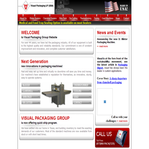 VISUAL PACKAGING SYSTEMS INC