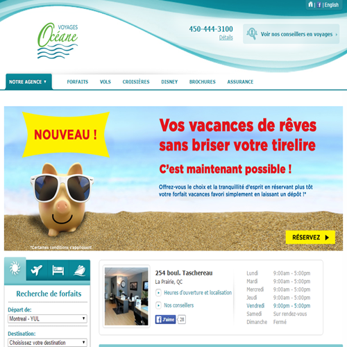 VOYAGES OCéANE VOYAGES OCéANE