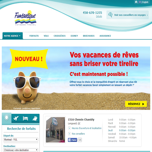 VOYAGES FUNTASTIQUE LONGUEUIL