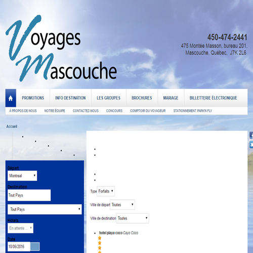 VOYAGES MASCOUCHE