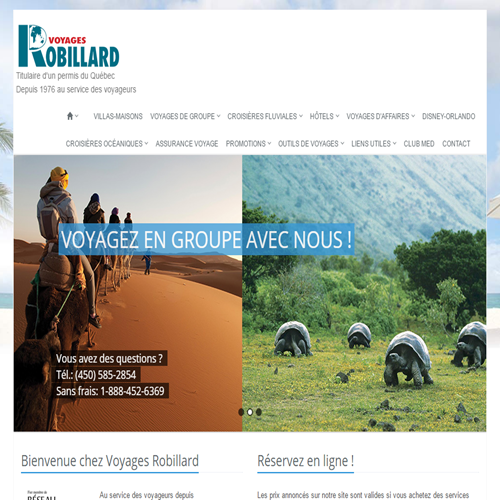 AGENCE DE VOYAGE ROBILLARD INC