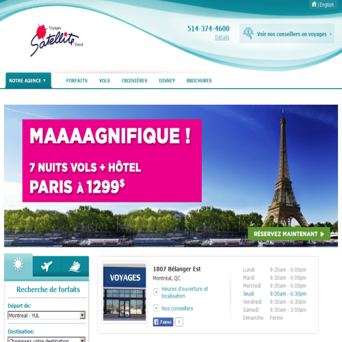 VOYAGES SATELLITE