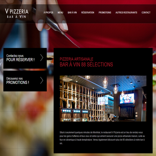 RESTAURANT V PIZZERIA ET