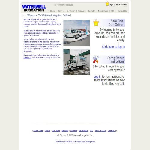 WATERWELL IRRIGATION INC