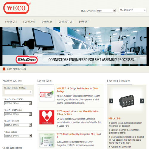 WECO ELECTRICAL CONNECTORS INC