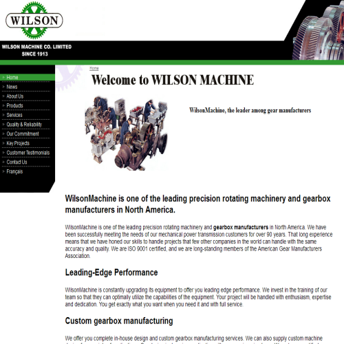 WILSON MACHINE CO LTD
