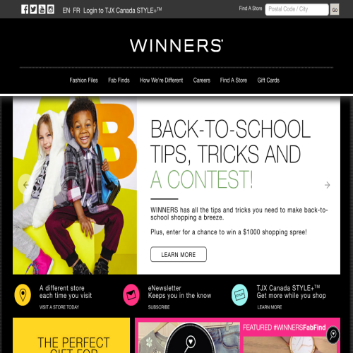 WINNERS APPAREL LTD