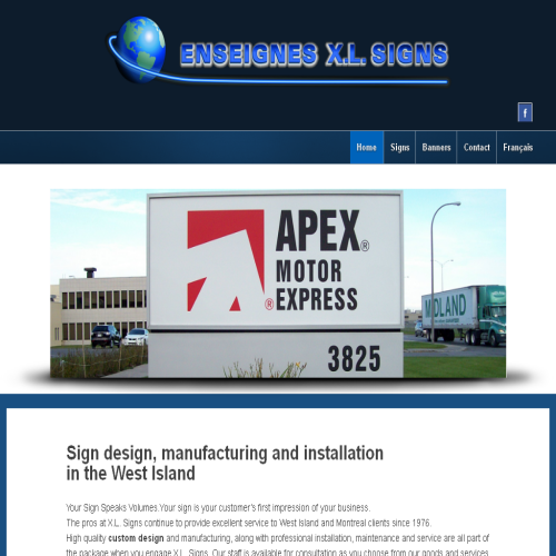 ENSEIGNES XL