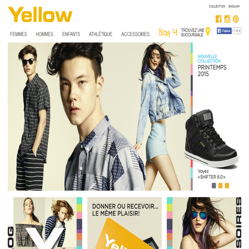 YELLOW SHOES