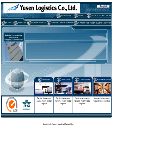 YUSEN AIR & SEA SERVICE CANADA INC