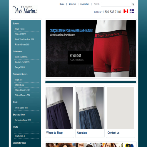 YVES MARTIN SOUS-VETEMENTS INC